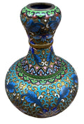 Antique Champleve Cloisonne Orchid Vase 7.25 In Top Missing|126282374267